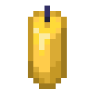 Yellow Candle.png: Inventory sprite for Yellow Candle in Minecraft as shown in-game linking to Yellow Candle with description: Yellow Candle