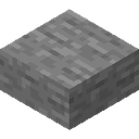 Stone Slab.png: Inventory sprite for Stone Slab in Minecraft as shown in-game linking to Stone Slab with description: Stone Slab