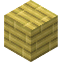 Bamboo Planks.png: Inventory sprite for Bamboo Planks in Minecraft as shown in-game linking to Bamboo Planks with description: Bamboo Planks