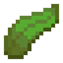 Kelp.png: Inventory sprite for Kelp in Minecraft as shown in-game linking to Kelp with description: Kelp