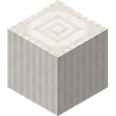 Quartz Pillar.png: Inventory sprite for Quartz Pillar in Minecraft as shown in-game linking to Quartz Pillar with description: Quartz Pillar
