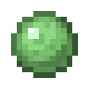 Slimeball.png: Inventory sprite for Slimeball in Minecraft as shown in-game linking to Slimeball with description: Slimeball