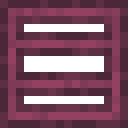 Crimson Trapdoor.png: Inventory sprite for Crimson Trapdoor in Minecraft as shown in-game