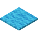 Light Blue Carpet.png: Inventory sprite for Light Blue Carpet in Minecraft as shown in-game linking to Light Blue Carpet with description: Light Blue Carpet