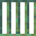 Waxed Weathered Copper Bars.png: Inventory sprite for Waxed Weathered Copper Bars in Minecraft as shown in-game linking to Waxed Weathered Copper Bars with description: Waxed Weathered Copper Bars