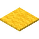 Yellow Carpet.png: Inventory sprite for Yellow Carpet in Minecraft as shown in-game linking to Yellow Carpet with description: Yellow Carpet