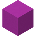 Magenta Concrete.png: Inventory sprite for Magenta Concrete in Minecraft as shown in-game linking to Magenta Concrete with description: Magenta Concrete