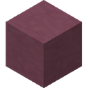 Purple Terracotta.png: Inventory sprite for Purple Terracotta in Minecraft as shown in-game linking to Purple Terracotta with description: Purple Terracotta