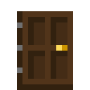 Dark Oak Door.png: Inventory sprite for Dark Oak Door in Minecraft as shown in-game