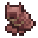 Wolf Armor.png: Inventory sprite for Wolf Armor in Minecraft as shown in-game linking to Wolf Armor with description: Wolf Armor