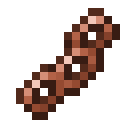 Waxed Copper Chain.png: Inventory sprite for Waxed Copper Chain in Minecraft as shown in-game