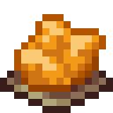 Orange Dye.png: Inventory sprite for Orange Dye in Minecraft as shown in-game linking to Orange Dye with description: Orange Dye