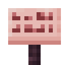 Cherry Sign.png: Inventory sprite for Cherry Sign in Minecraft as shown in-game
