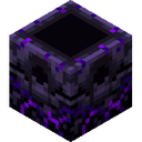 Respawn Anchor.png: Inventory sprite for Respawn Anchor in Minecraft as shown in-game linking to Respawn Anchor with description: Respawn Anchor
