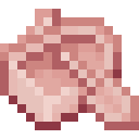 Cherry Boat.png: Inventory sprite for Cherry Boat in Minecraft as shown in-game linking to Cherry Boat with description: Cherry Boat