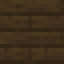 Dark Oak Button.png: Inventory sprite for Dark Oak Button in Minecraft as shown in-game