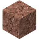 Granite.png: Inventory sprite for Granite in Minecraft as shown in-game linking to Granite with description: Granite