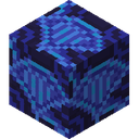 Blue Glazed Terracotta.png: Inventory sprite for Blue Glazed Terracotta in Minecraft as shown in-game linking to Blue Glazed Terracotta with description: Blue Glazed Terracotta