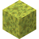 Wet Sponge.png: Inventory sprite for Wet Sponge in Minecraft as shown in-game linking to Wet Sponge with description: Wet Sponge