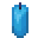 Light Blue Candle.png: Inventory sprite for Light Blue Candle in Minecraft as shown in-game linking to Light Blue Candle with description: Light Blue Candle