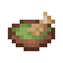 Green Curry Stock.png: Inventory sprite for Green Curry Stock in Minecraft as shown in-game linking to Green Curry Stock with description: Green Curry Stock