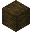 Jungle Wood.png: Inventory sprite for Jungle Wood in Minecraft as shown in-game linking to Jungle Wood with description: Jungle Wood