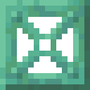 Oxidized Copper Trapdoor.png: Inventory sprite for Oxidized Copper Trapdoor in Minecraft as shown in-game