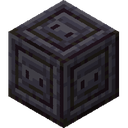 Chiseled Polished Blackstone.png: Inventory sprite for Chiseled Polished Blackstone in Minecraft as shown in-game