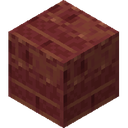 Mangrove Shelf.png: Inventory sprite for Mangrove Shelf in Minecraft as shown in-game