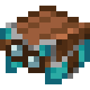 Cyan Harness.png: Inventory sprite for Cyan Harness in Minecraft as shown in-game linking to Cyan Harness with description: Cyan Harness