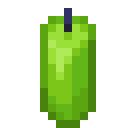 Lime Candle.png: Inventory sprite for Lime Candle in Minecraft as shown in-game linking to Lime Candle with description: Lime Candle