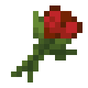Red Tulip.png: Inventory sprite for Red Tulip in Minecraft as shown in-game linking to Red Tulip with description: Red Tulip