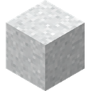 White Concrete Powder.png: Inventory sprite for White Concrete Powder in Minecraft as shown in-game linking to White Concrete Powder with description: White Concrete Powder