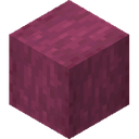 Stripped Crimson Hyphae.png: Inventory sprite for Stripped Crimson Hyphae in Minecraft as shown in-game linking to Stripped Crimson Hyphae with description: Stripped Crimson Hyphae