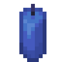 Blue Candle.png: Inventory sprite for Blue Candle in Minecraft as shown in-game linking to Blue Candle with description: Blue Candle