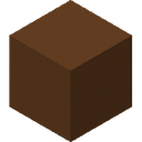 Brown Concrete.png: Inventory sprite for Brown Concrete in Minecraft as shown in-game linking to Brown Concrete with description: Brown Concrete