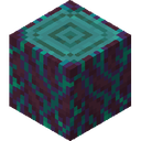 Warped Stem.png: Inventory sprite for Warped Stem in Minecraft as shown in-game linking to Warped Stem with description: Warped Stem