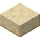 Cut Sandstone Slab.png: Inventory sprite for Cut Sandstone Slab in Minecraft as shown in-game