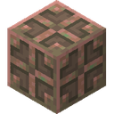 Waxed Exposed Copper Bulb.png: Inventory sprite for Waxed Exposed Copper Bulb in Minecraft as shown in-game linking to Waxed Exposed Copper Bulb with description: Waxed Exposed Copper Bulb