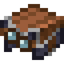 Black Harness.png: Inventory sprite for Black Harness in Minecraft as shown in-game linking to Black Harness with description: Black Harness