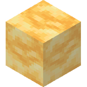 Honey Block.png: Inventory sprite for Honey Block in Minecraft as shown in-game linking to Honey Block with description: Honey Block