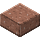 Polished Granite Slab.png: Inventory sprite for Polished Granite Slab in Minecraft as shown in-game