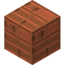 Acacia Shelf.png: Inventory sprite for Acacia Shelf in Minecraft as shown in-game
