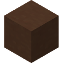 Brown Terracotta.png: Inventory sprite for Brown Terracotta in Minecraft as shown in-game linking to Brown Terracotta with description: Brown Terracotta