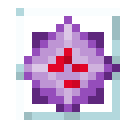 End Crystal.png: Inventory sprite for End Crystal in Minecraft as shown in-game linking to End Crystal with description: End Crystal