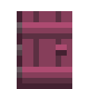 Crimson Door.png: Inventory sprite for Crimson Door in Minecraft as shown in-game