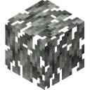Pale Oak Leaves.png: Inventory sprite for Pale Oak Leaves in Minecraft as shown in-game linking to Pale Oak Leaves with description: Pale Oak Leaves