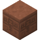 Chiseled Red Sandstone.png: Inventory sprite for Chiseled Red Sandstone in Minecraft as shown in-game