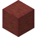 Stripped Mangrove Wood.png: Inventory sprite for Stripped Mangrove Wood in Minecraft as shown in-game linking to Stripped Mangrove Wood with description: Stripped Mangrove Wood
