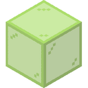 Lime Stained Glass.png: Inventory sprite for Lime Stained Glass in Minecraft as shown in-game linking to Lime Stained Glass with description: Lime Stained Glass
